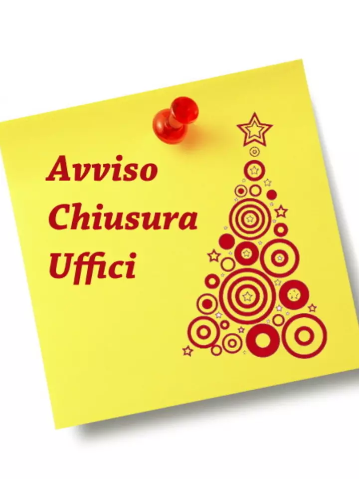 Chiusura degli uffici comunali nella giornata di sabato 27/12/2025